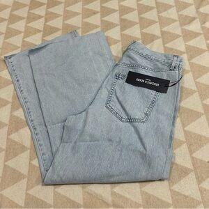Veronica beard Taylor Cropped Wide-Leg Jean